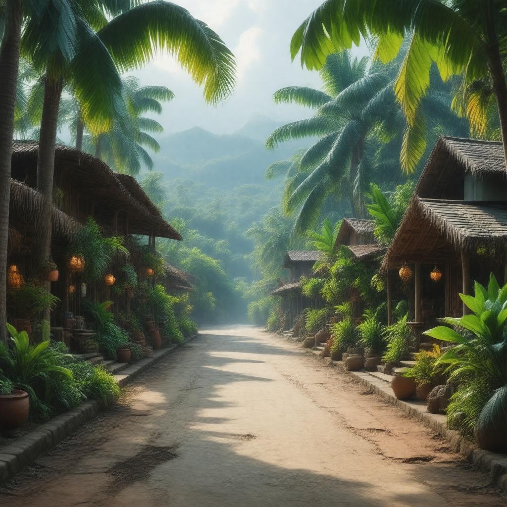 AI-created image of The Mystic Masseur (film)