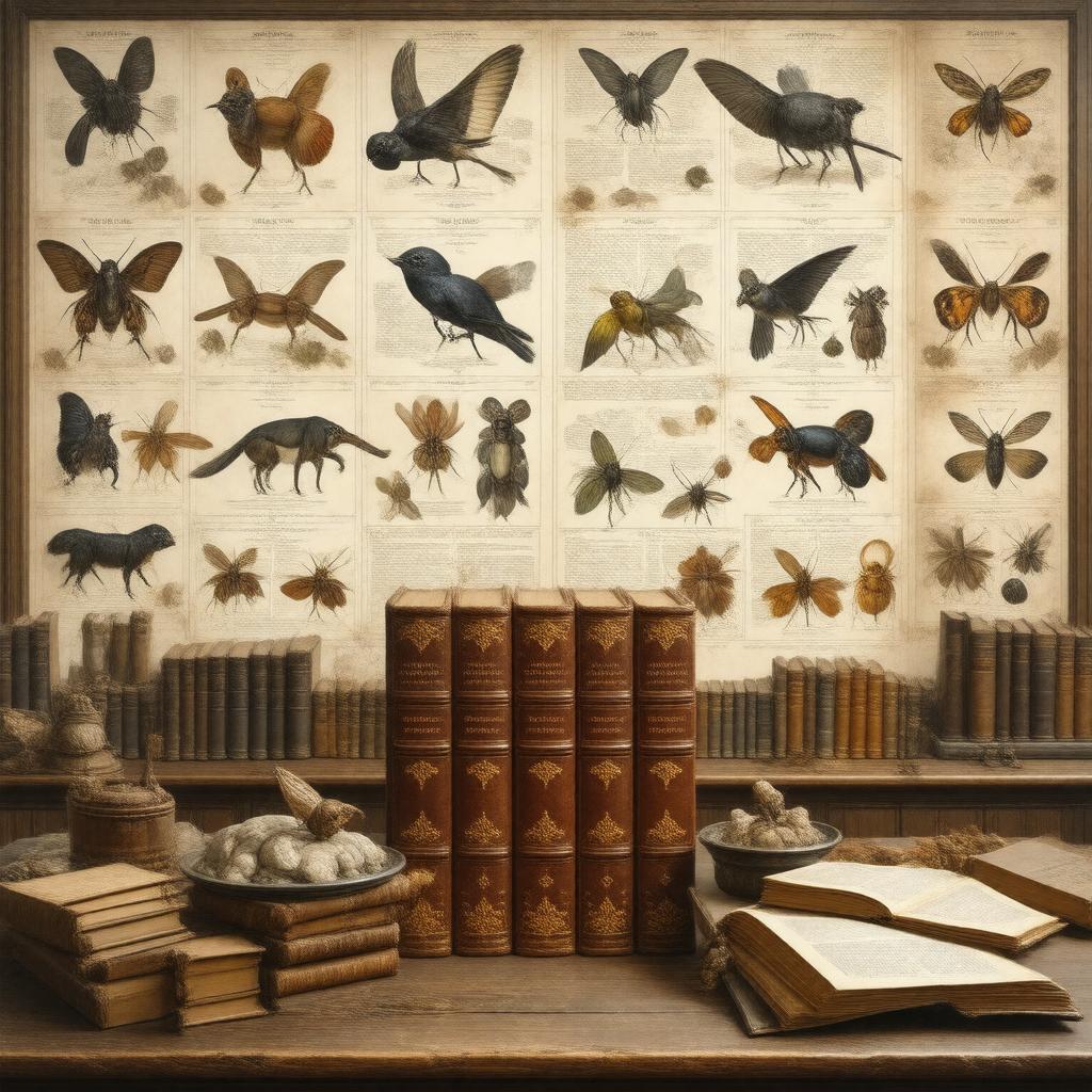 Click to view larger image AI-created image of The Naturalist's Library
