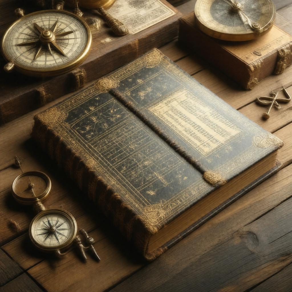 AI-created image of The Nautical Almanac