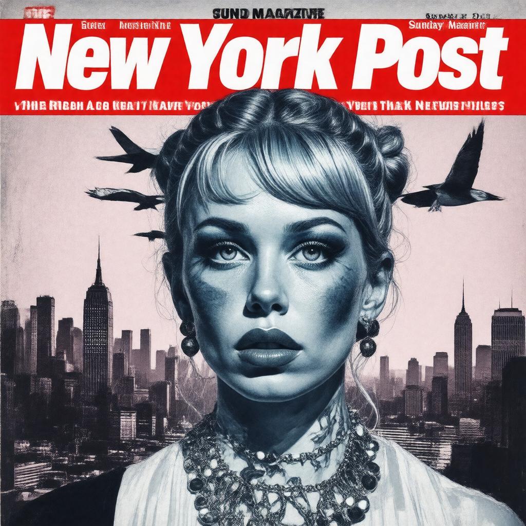 Click to view larger image AI-created image of The New York Post Sunday Magazine