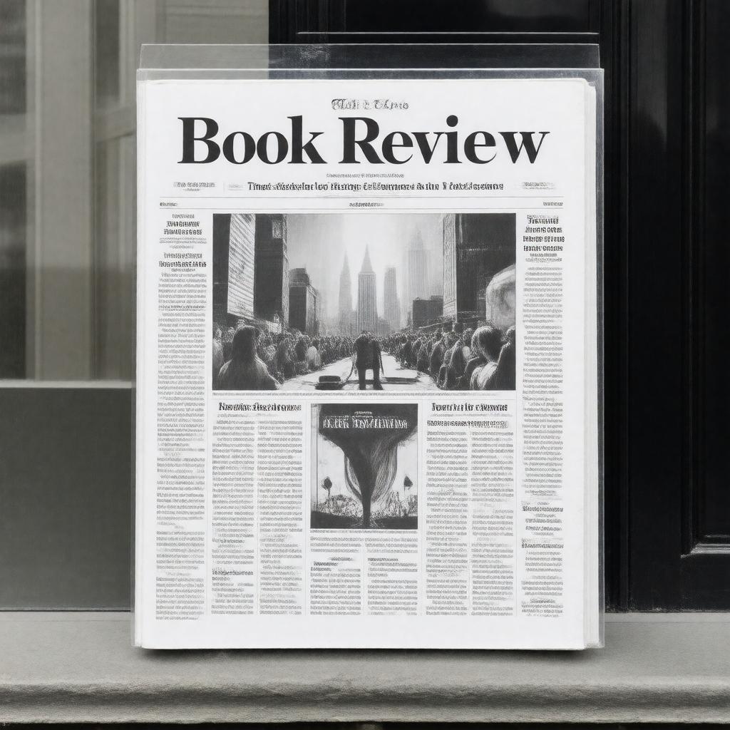 AI-created image of The New York Times Book Review