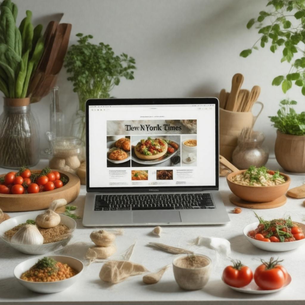 AI-created image of The New York Times Cooking