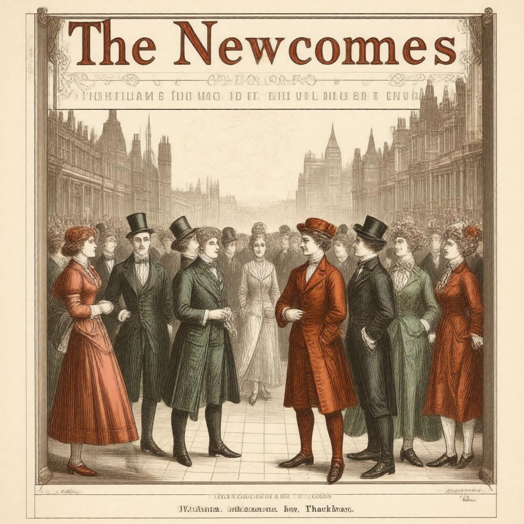 AI-created image of The Newcomes