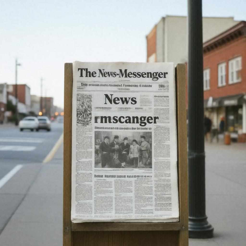 AI-created image of The News-Messenger