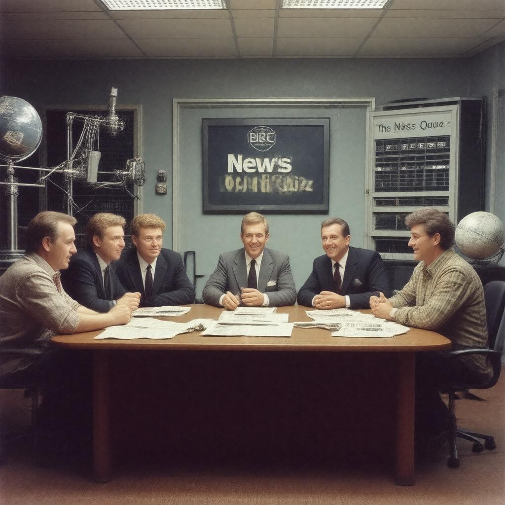 AI-created image of The News Quiz