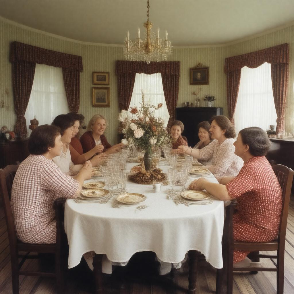 Click to view larger image AI-created image of The Norman Conquests