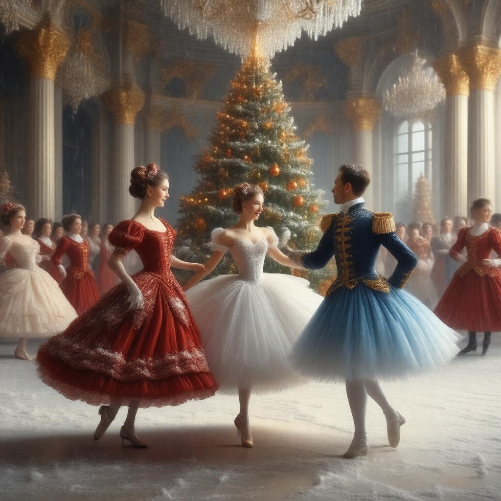 AI-created image of The Nutcracker (ballet)