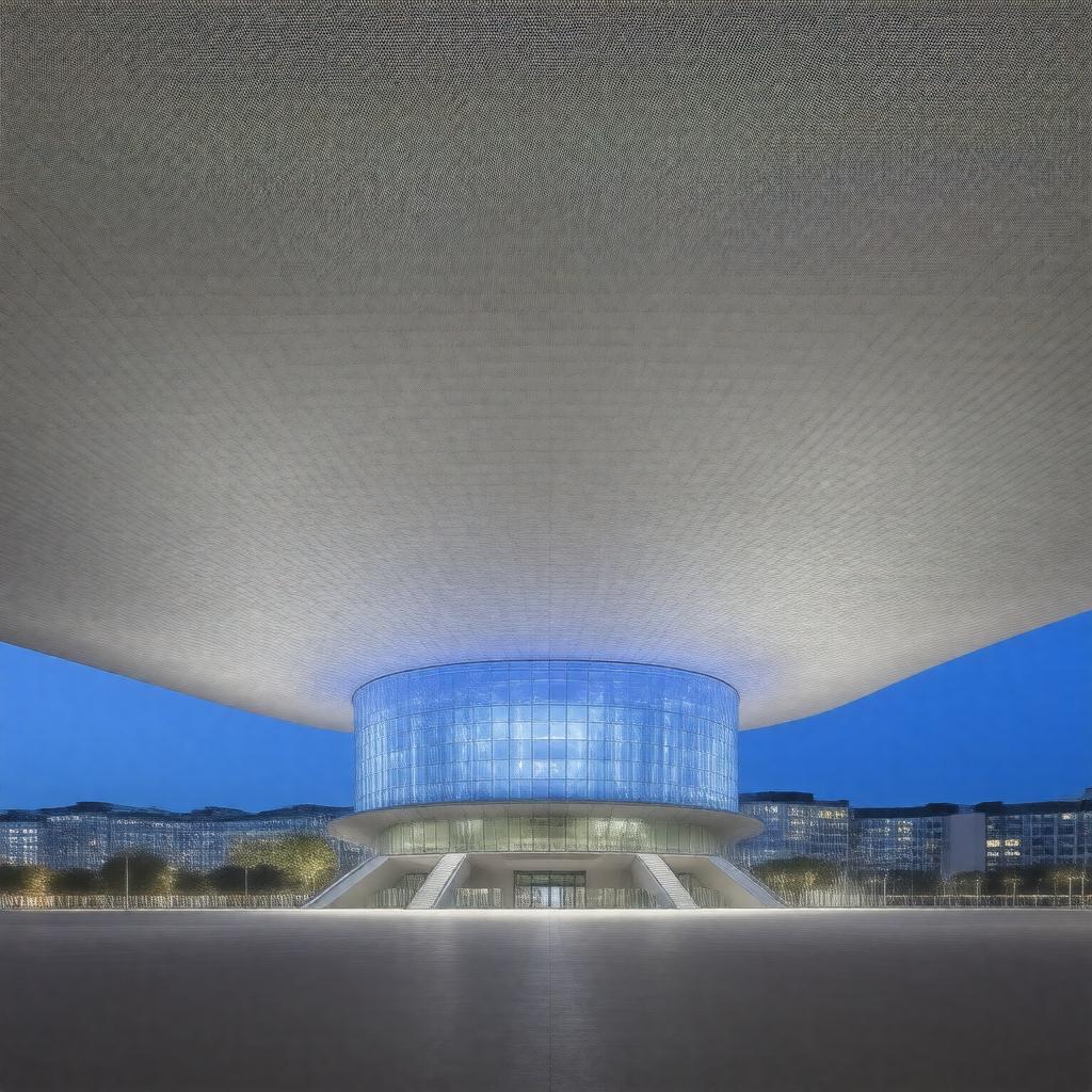 AI-created image of The O2 (London)