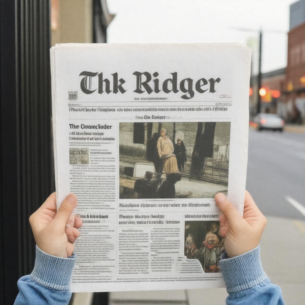 AI-created image of The Oak Ridger