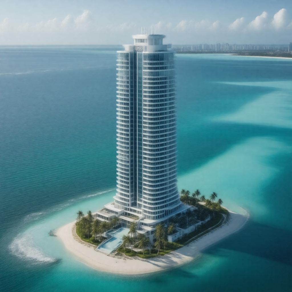 AI-created image of The Ocean Club Tower