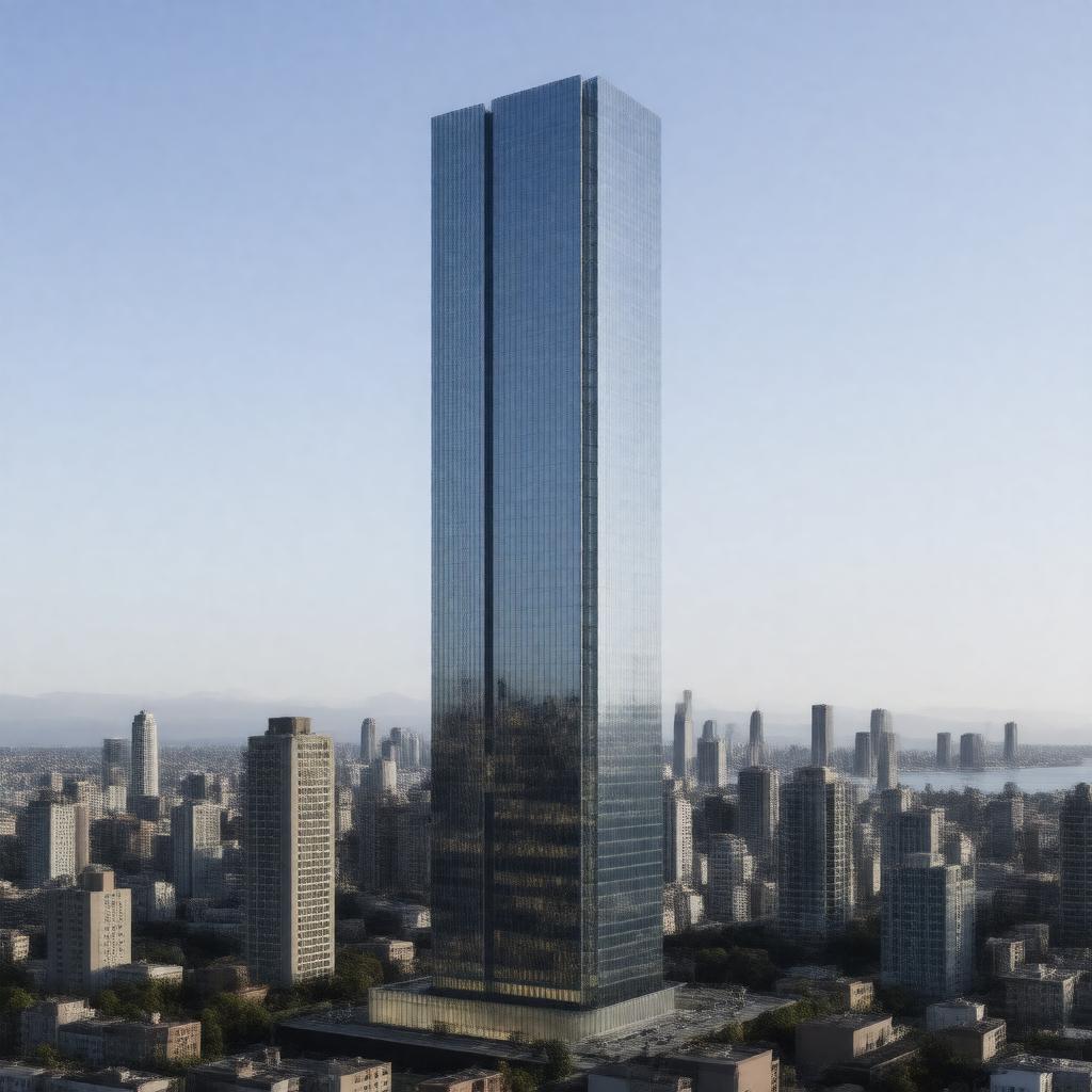 AI-created image of The Oceanwide Center, San Francisco