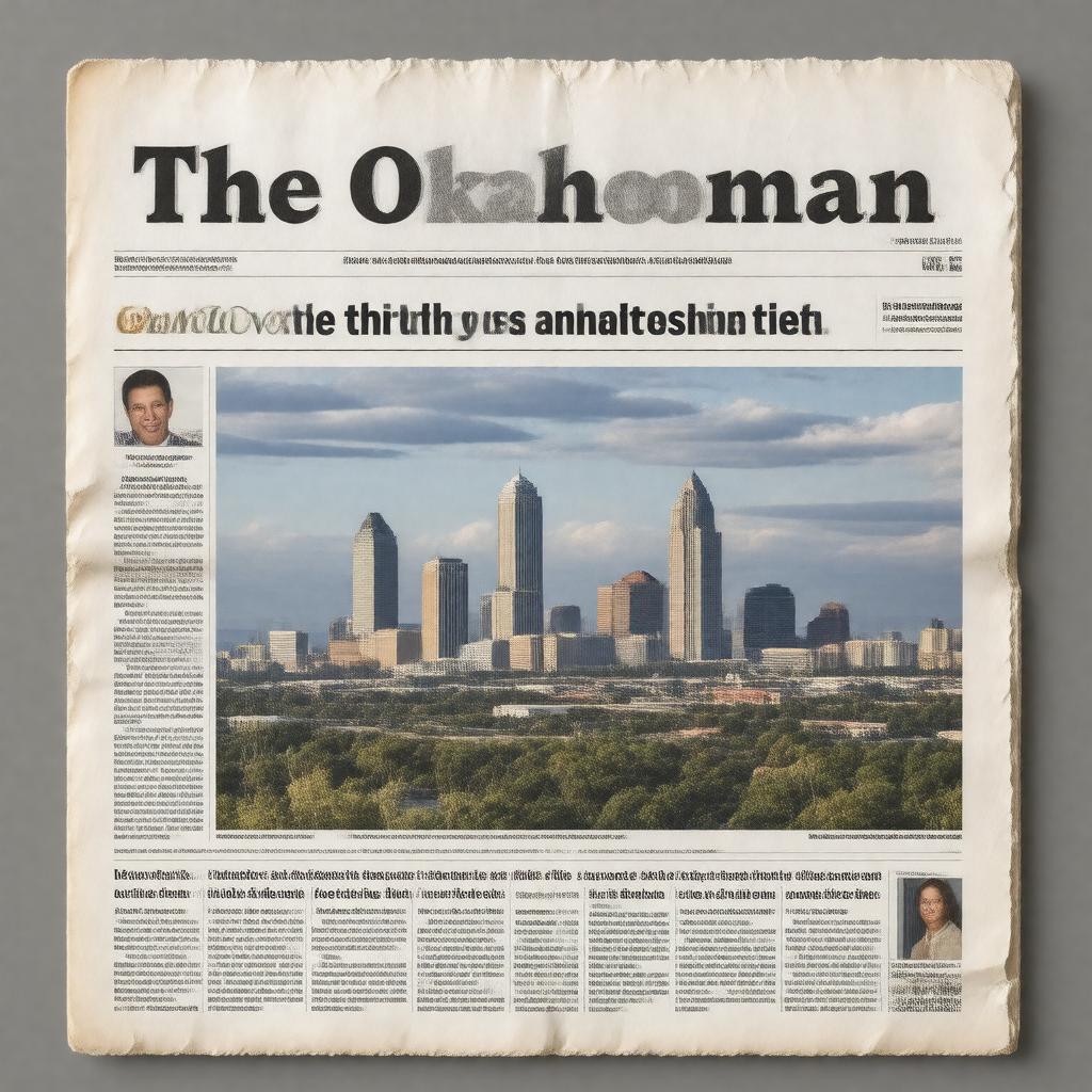 AI-created image of The Oklahoman