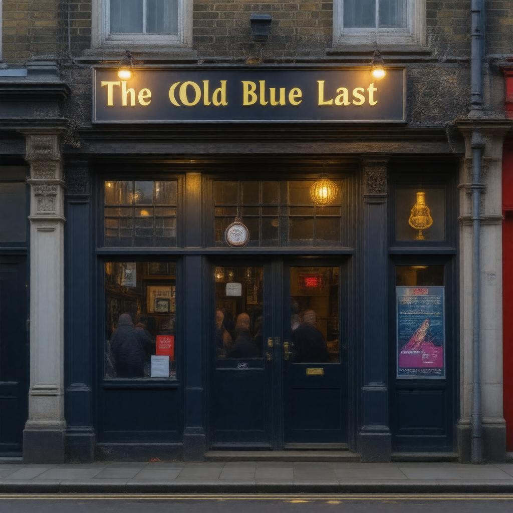 AI-created image of The Old Blue Last