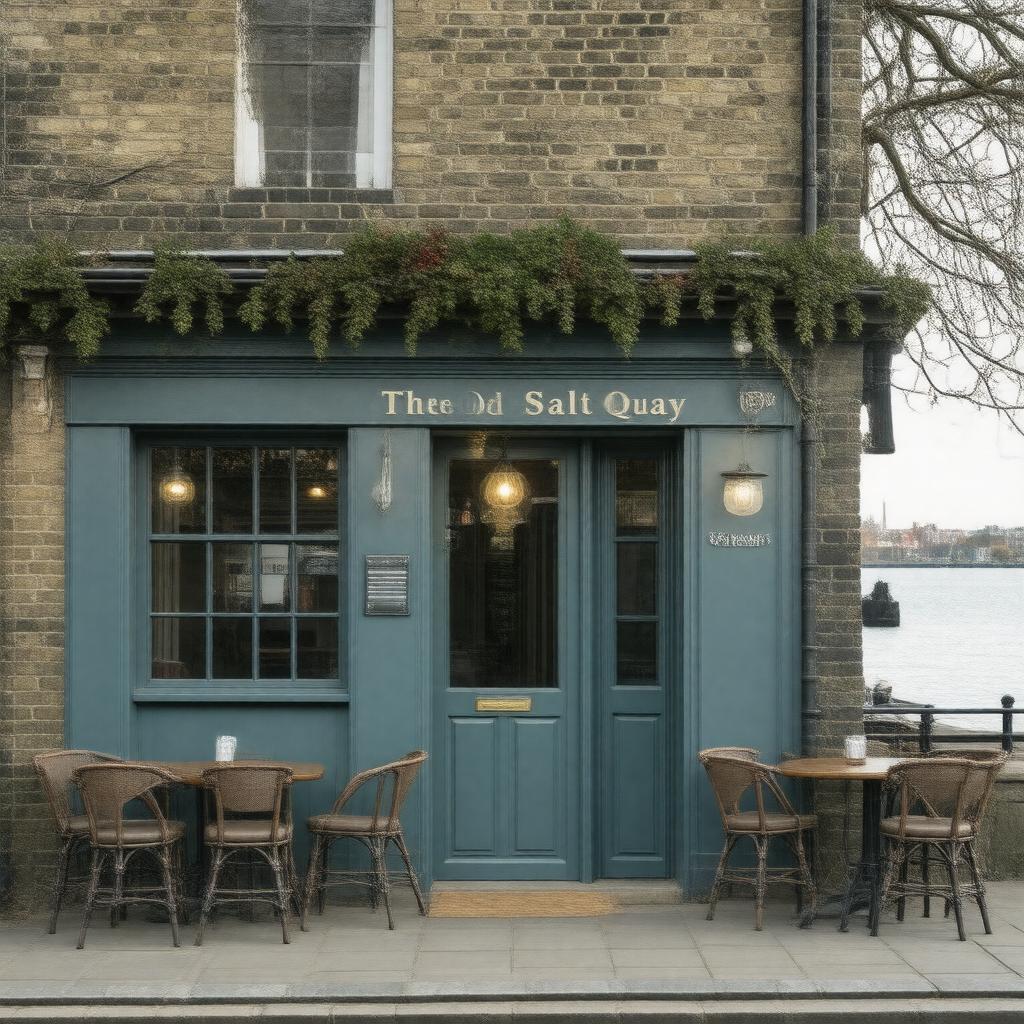 Click to view larger image AI-created image of The Old Salt Quay