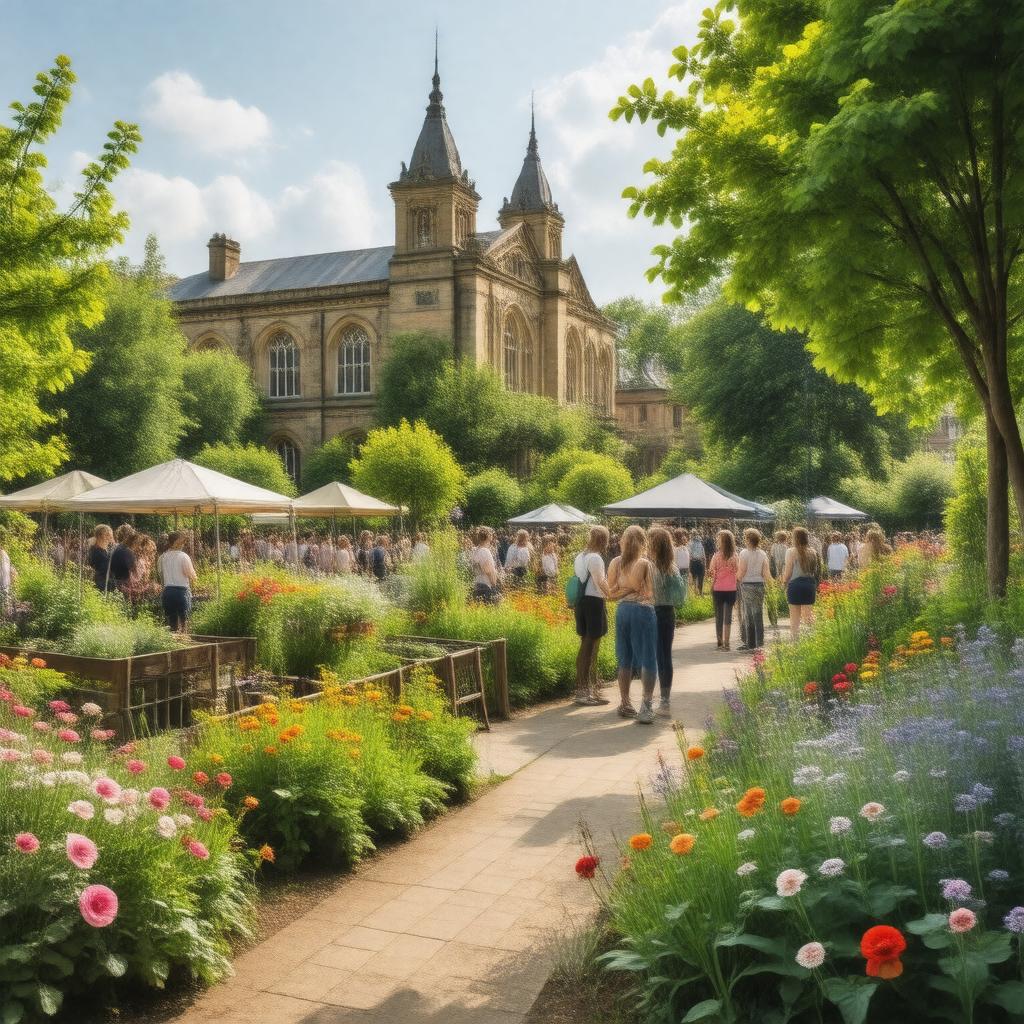 AI-created image of The Old Tidemill Garden