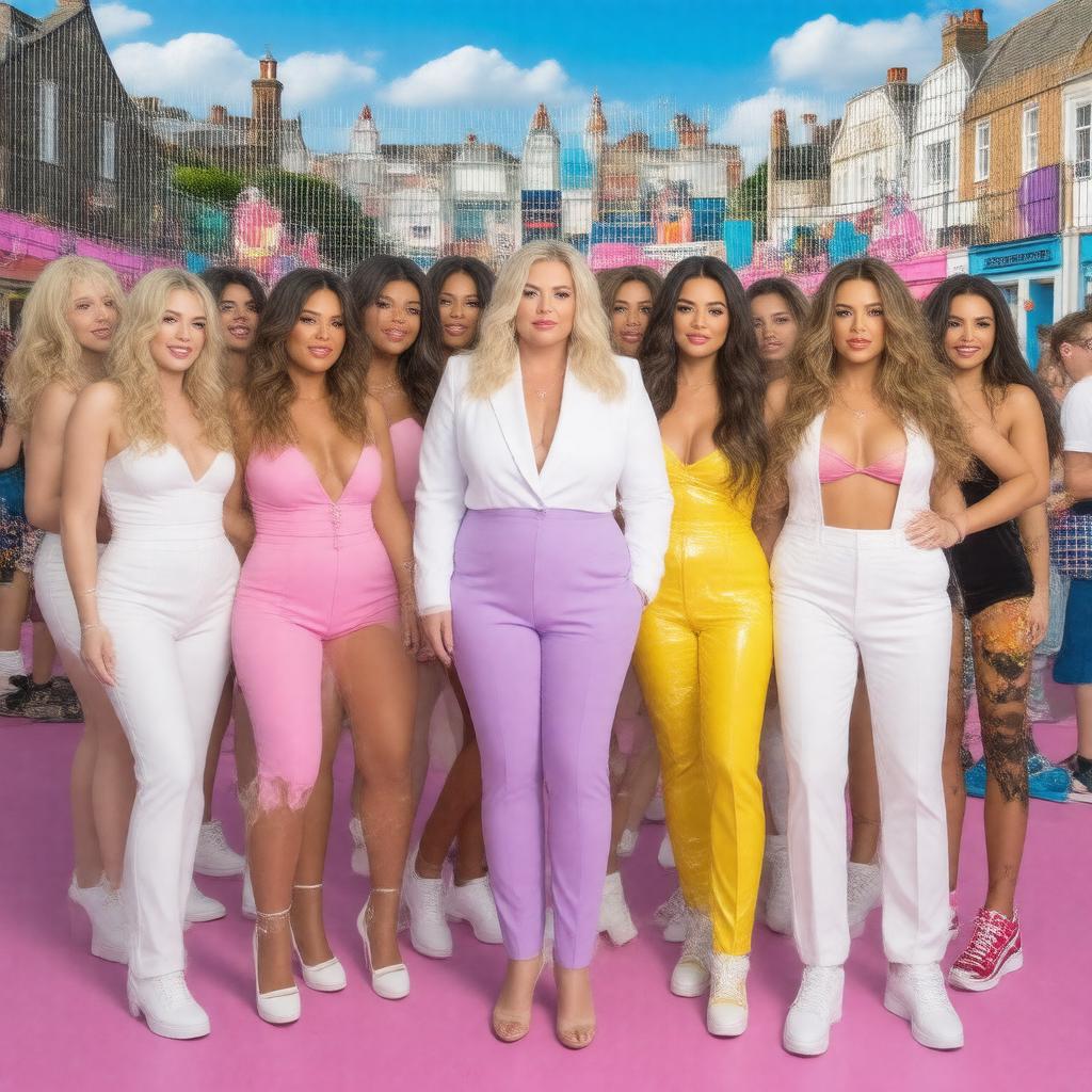 AI-created image of The Only Way Is Essex