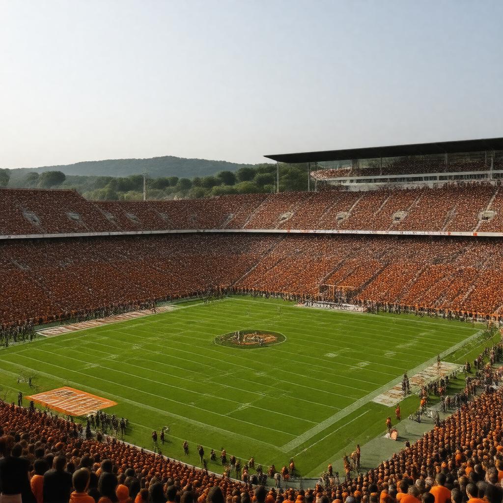 AI-created image of The Orange and Black