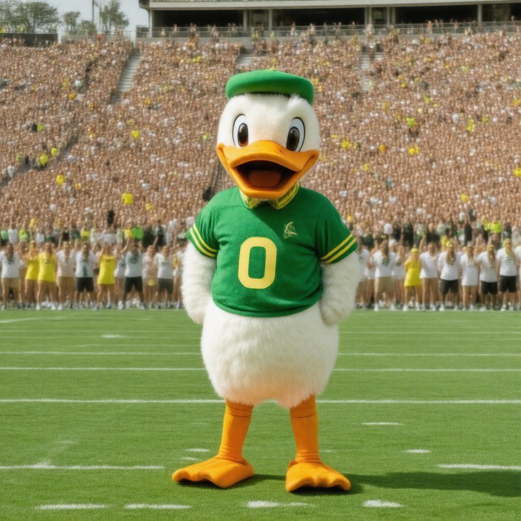 Click to view larger image AI-created image of The Oregon Duck