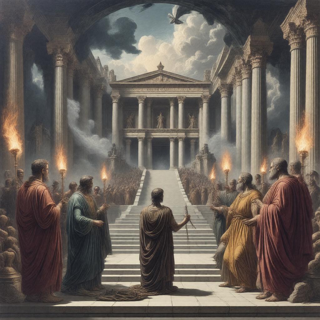 AI-created image of The Oresteia