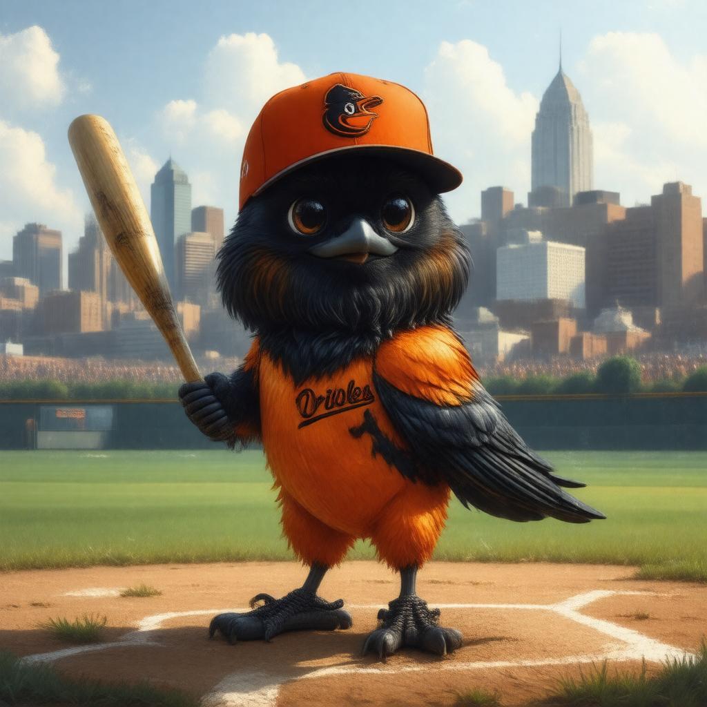 AI-created image of The Oriole Bird