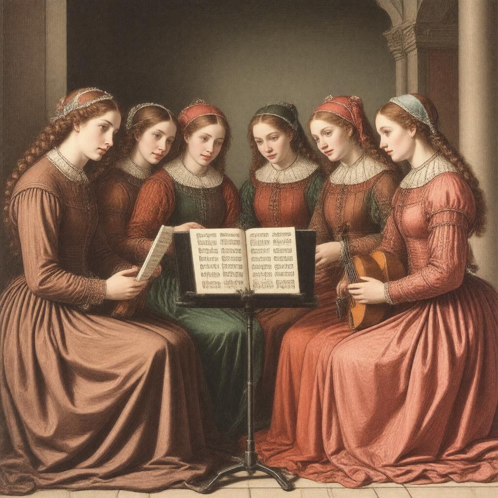 AI-created image of The Orlando Consort