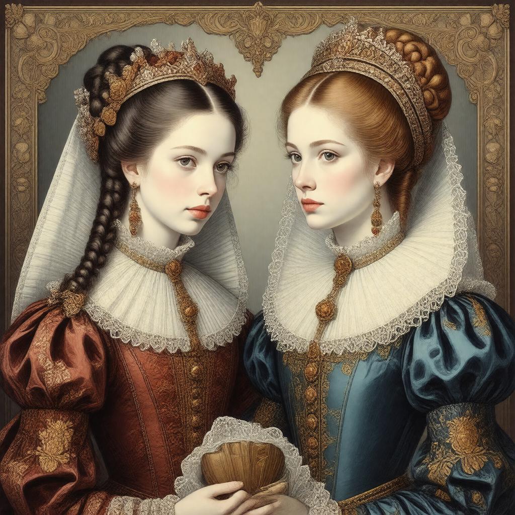 AI-created image of The Other Boleyn Girl