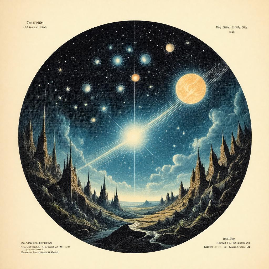 AI-created image of The Other Side of the Sky