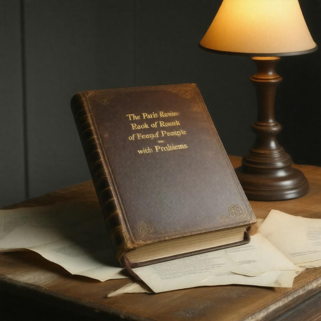 AI-created image of The Paris Review Book of People with Problems