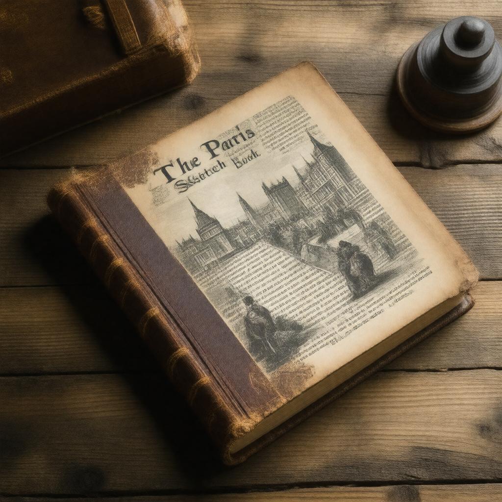 AI-created image of The Paris Sketch Book
