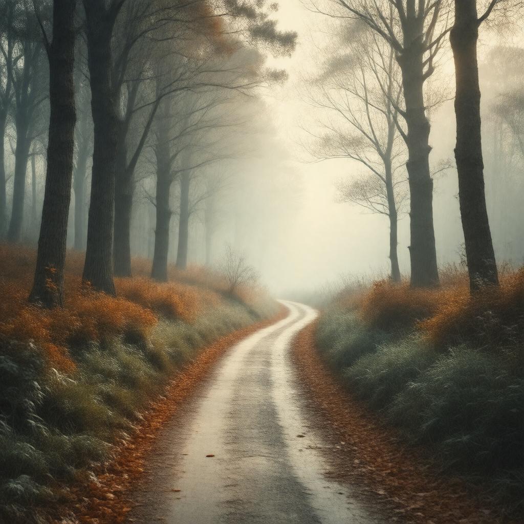 Click to view larger image AI-created image of The Path Through the Trees