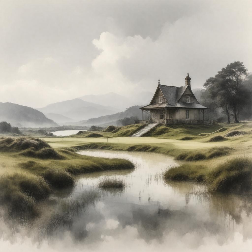 AI-created image of The Pavilion on the Links