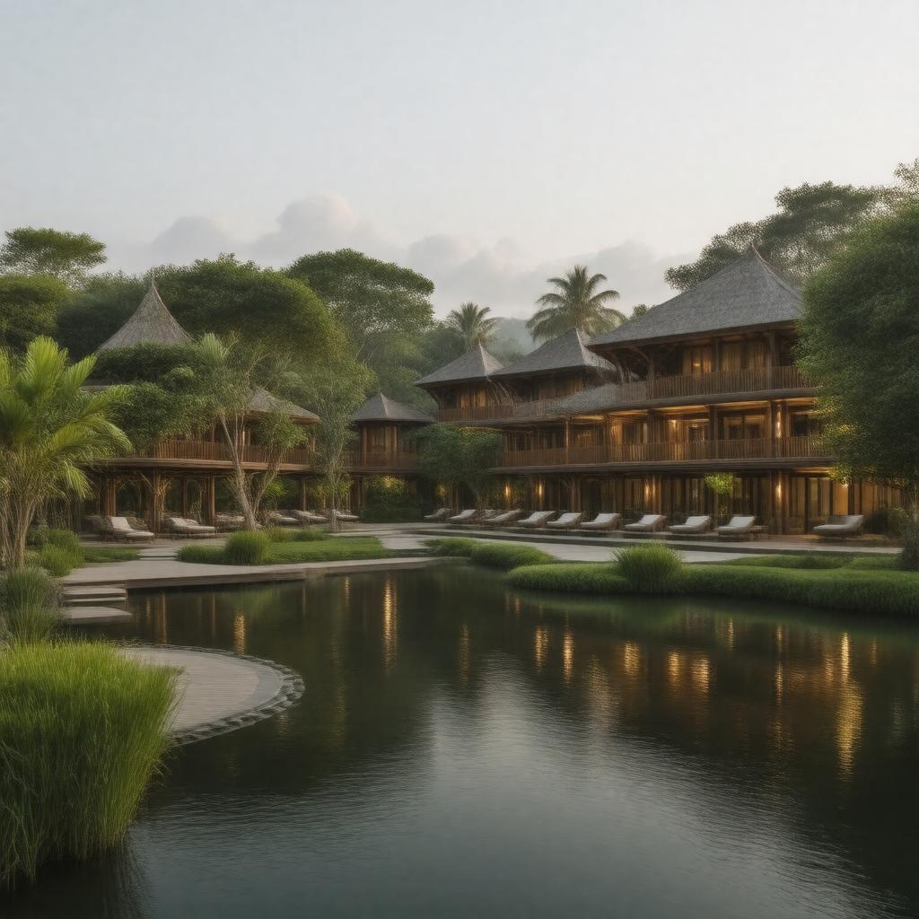 AI-created image of The Pavilions