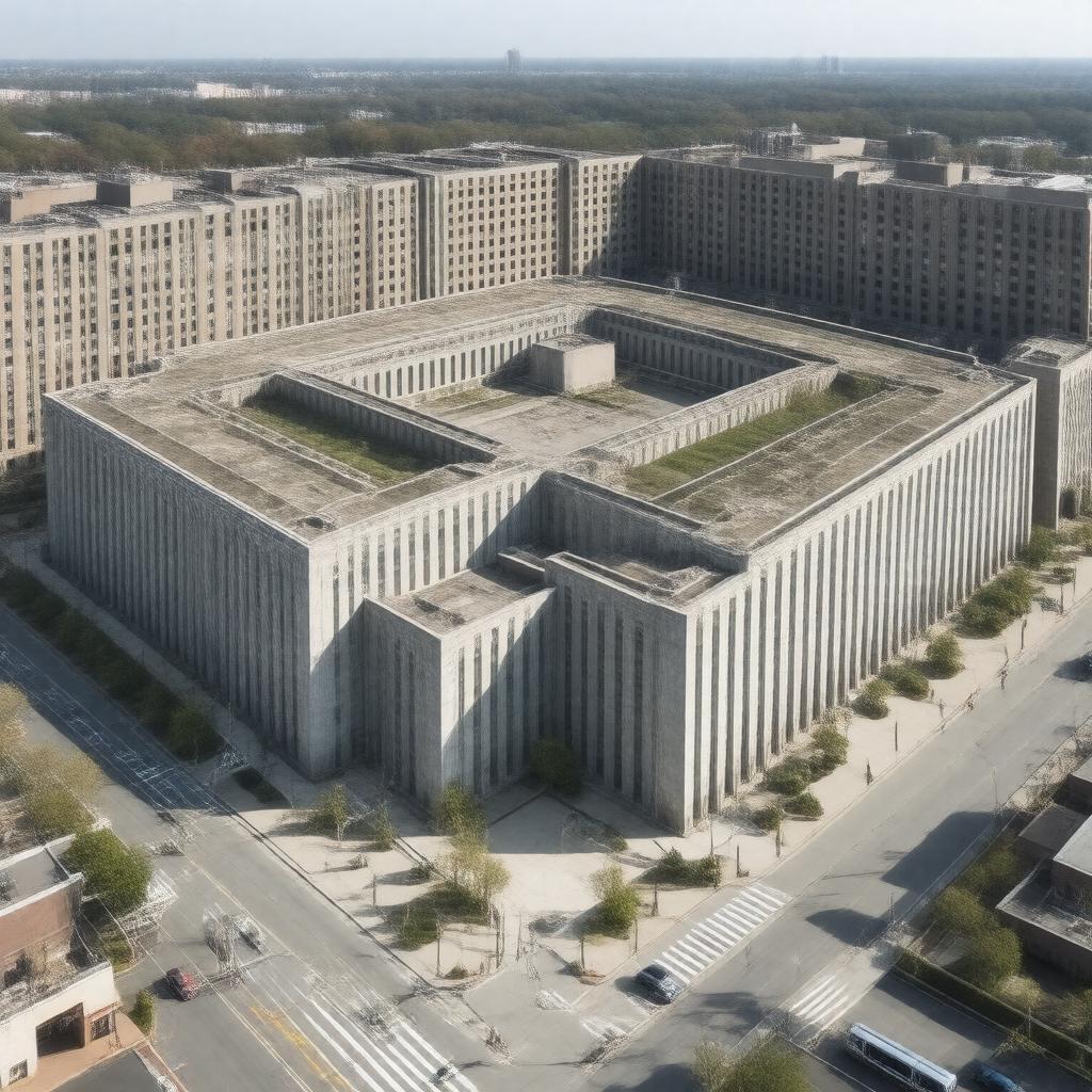 AI-created image of The Pentagon
