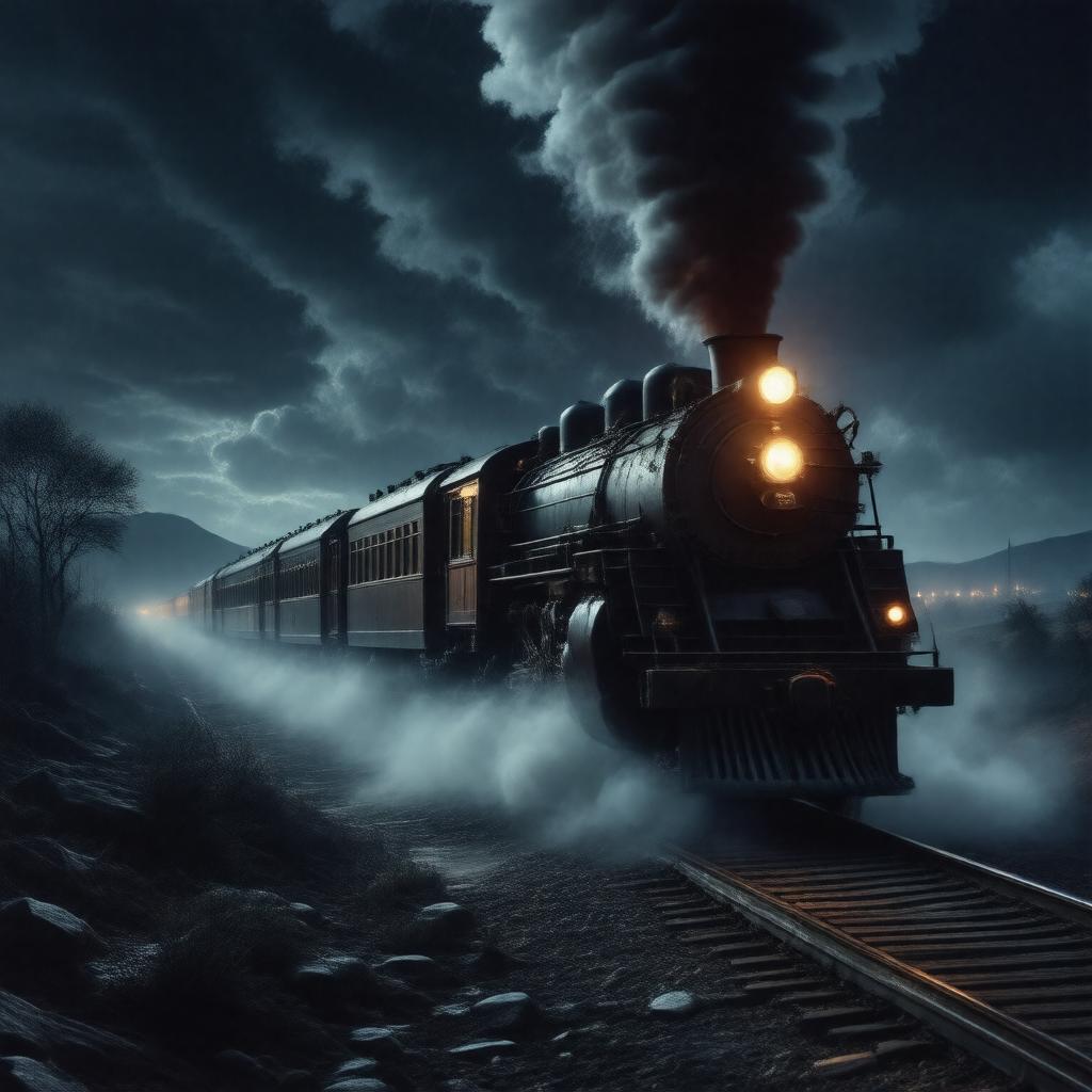 AI-created image of The Phantom Express