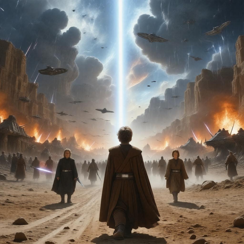 AI-created image of The Phantom Menace