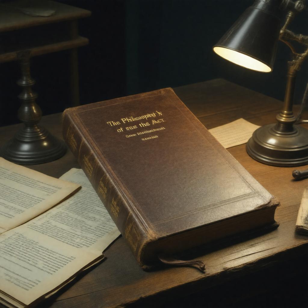 AI-created image of The Philosophy of the Act