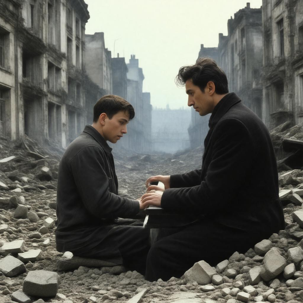 AI-created image of The Pianist