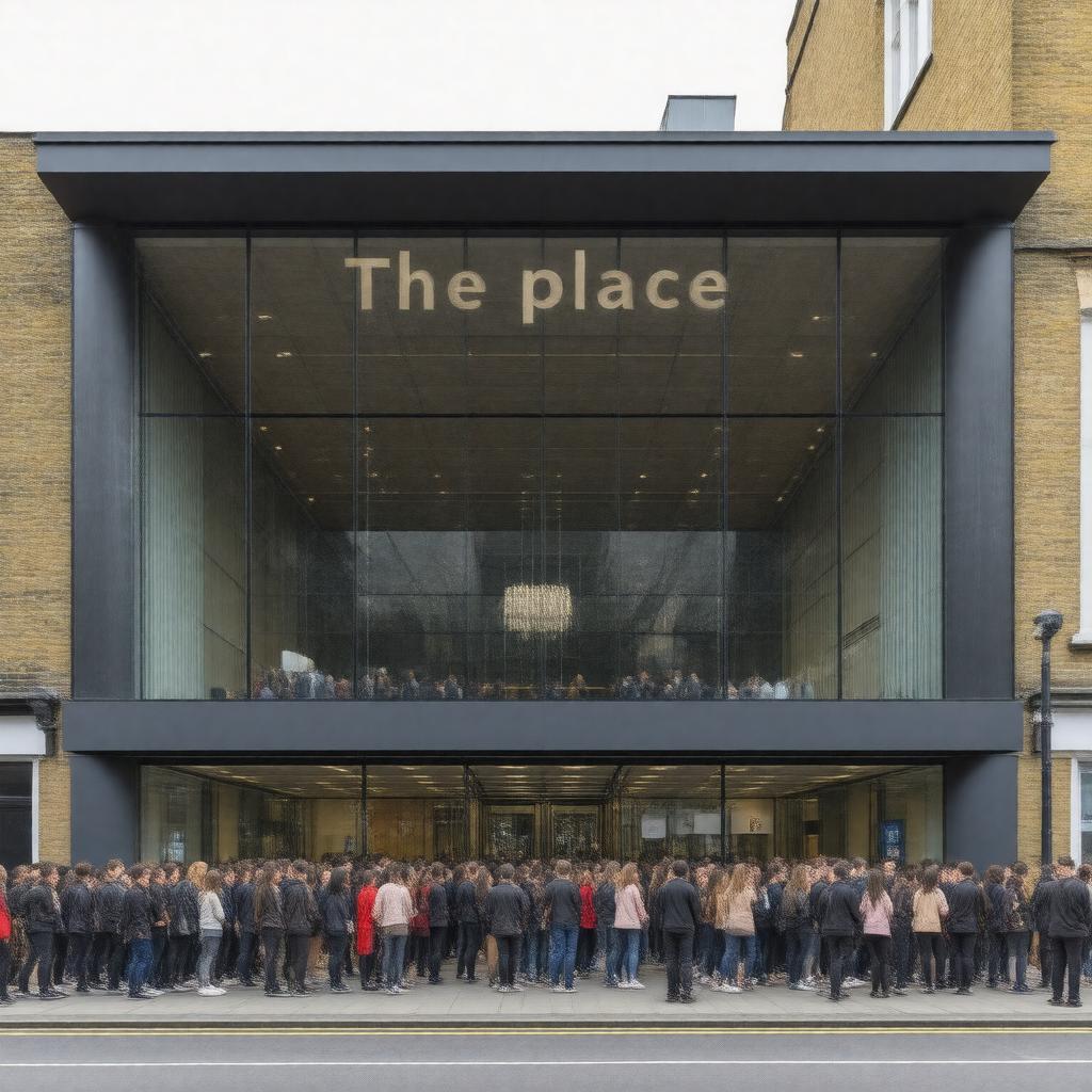 AI-created image of The Place (dance centre)