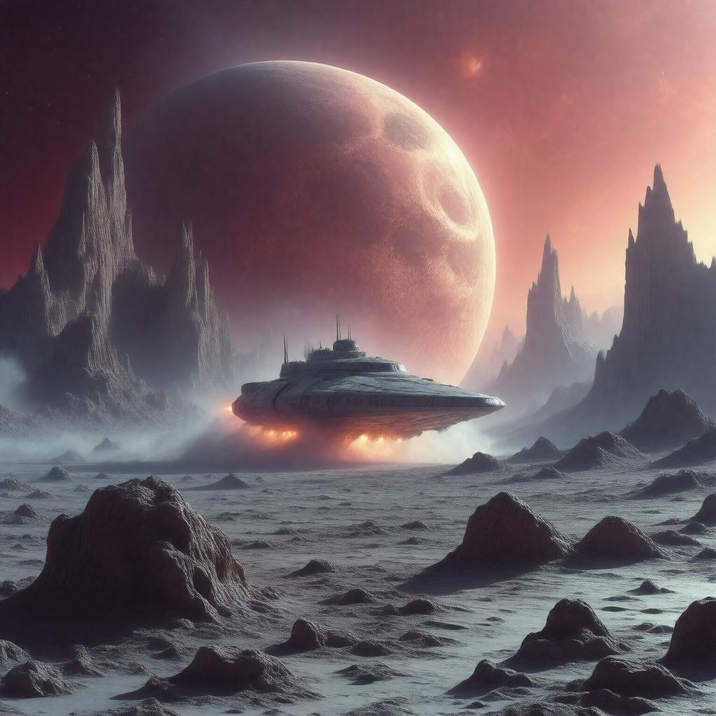 AI-created image of The Planet of Doubt