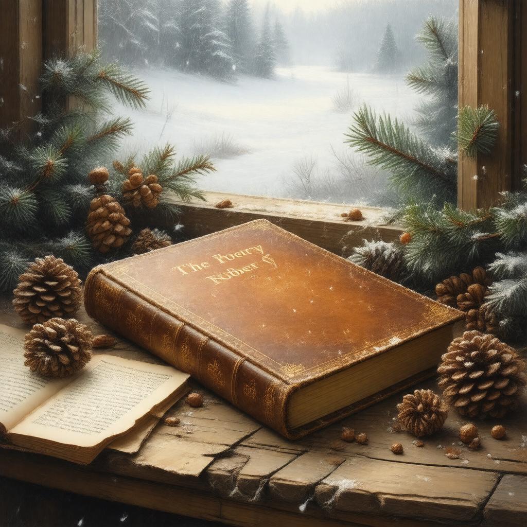 AI-created image of The Poetry of Robert Frost (collected poems)