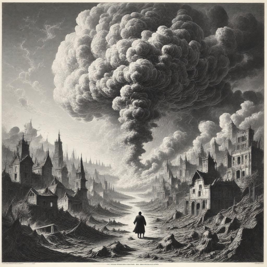 AI-created image of The Poison Belt