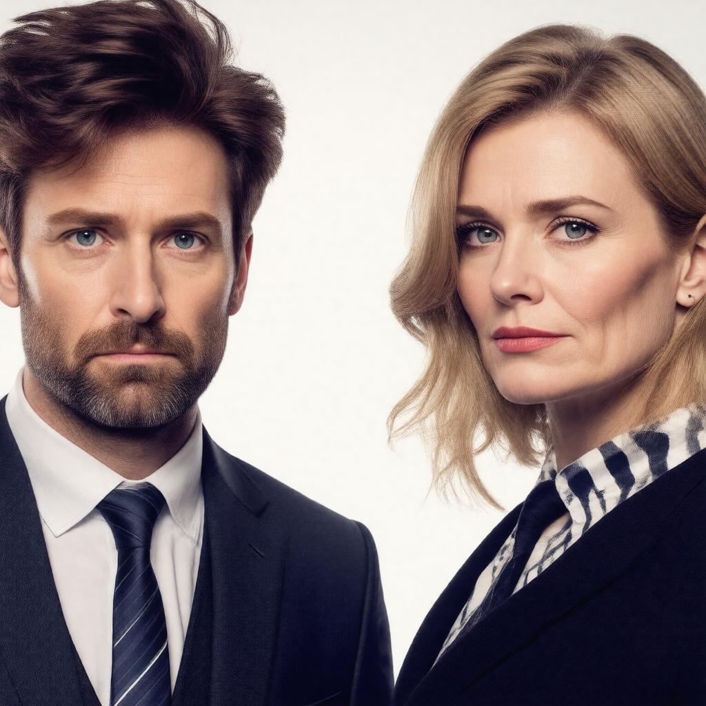 AI-created image of The Politician's Husband