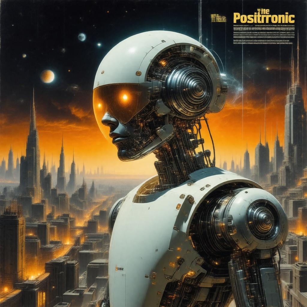 AI-created image of The Positronic Man