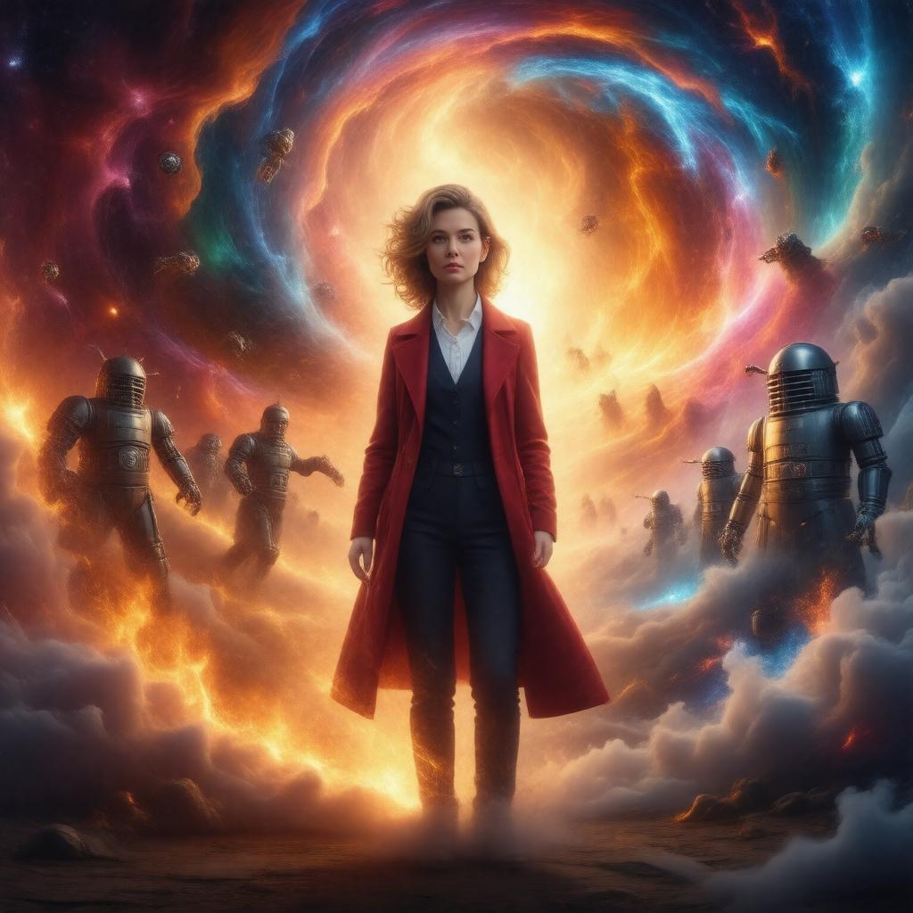 AI-created image of The Power of the Doctor