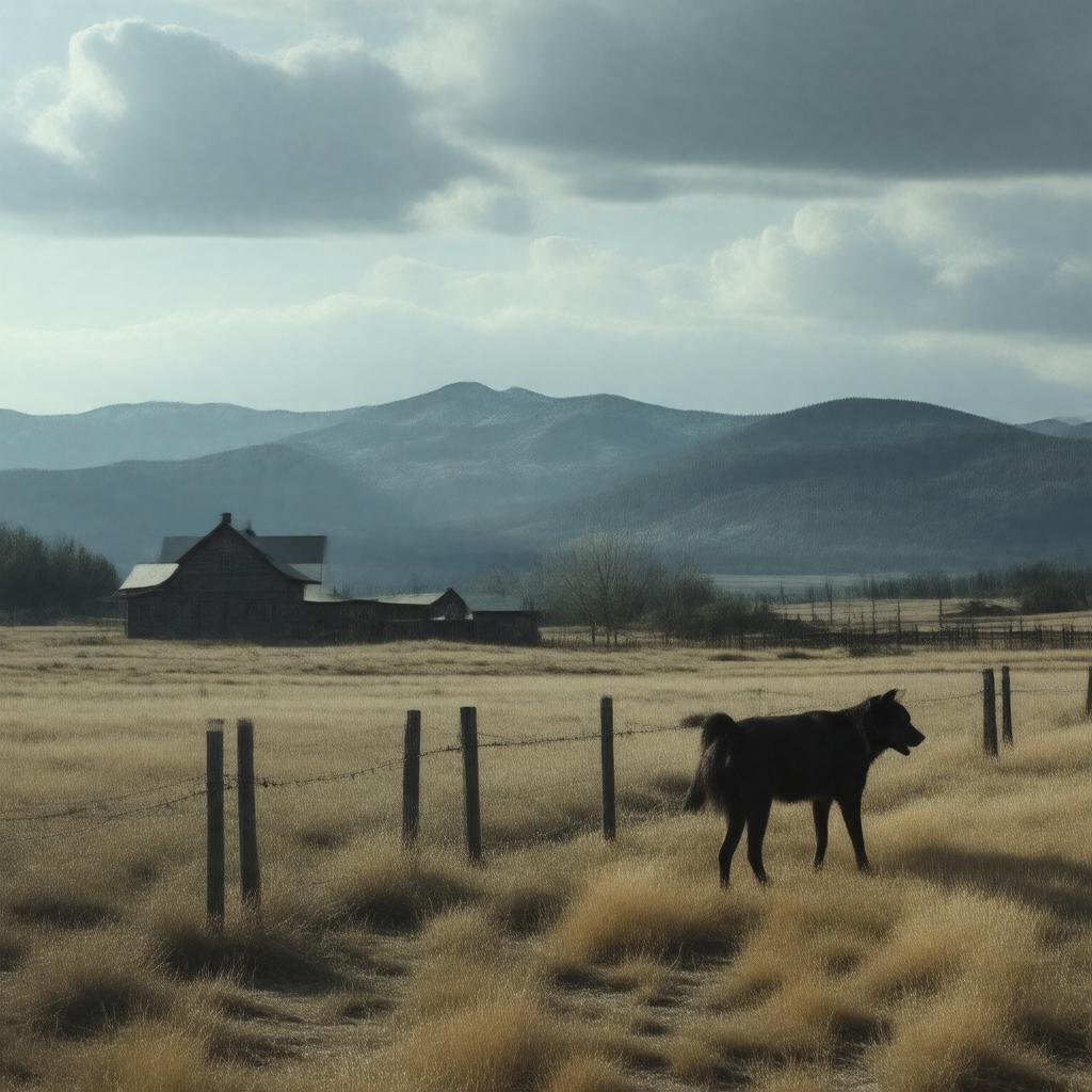 AI-created image of The Power of the Dog