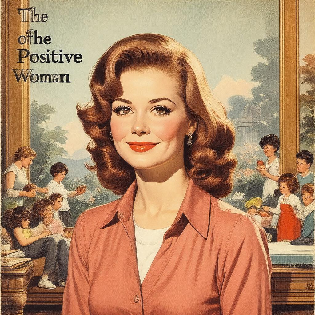Click to view larger image AI-created image of The Power of the Positive Woman