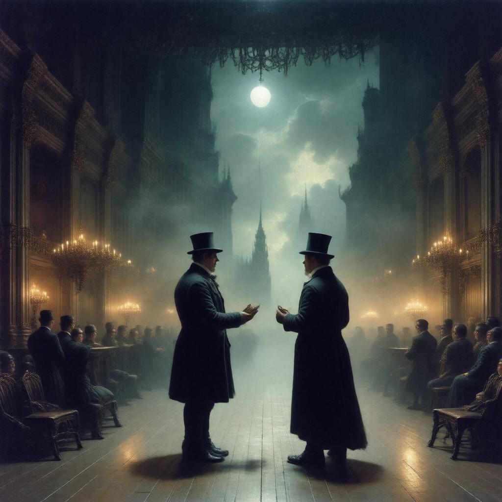 AI-created image of The Prestige