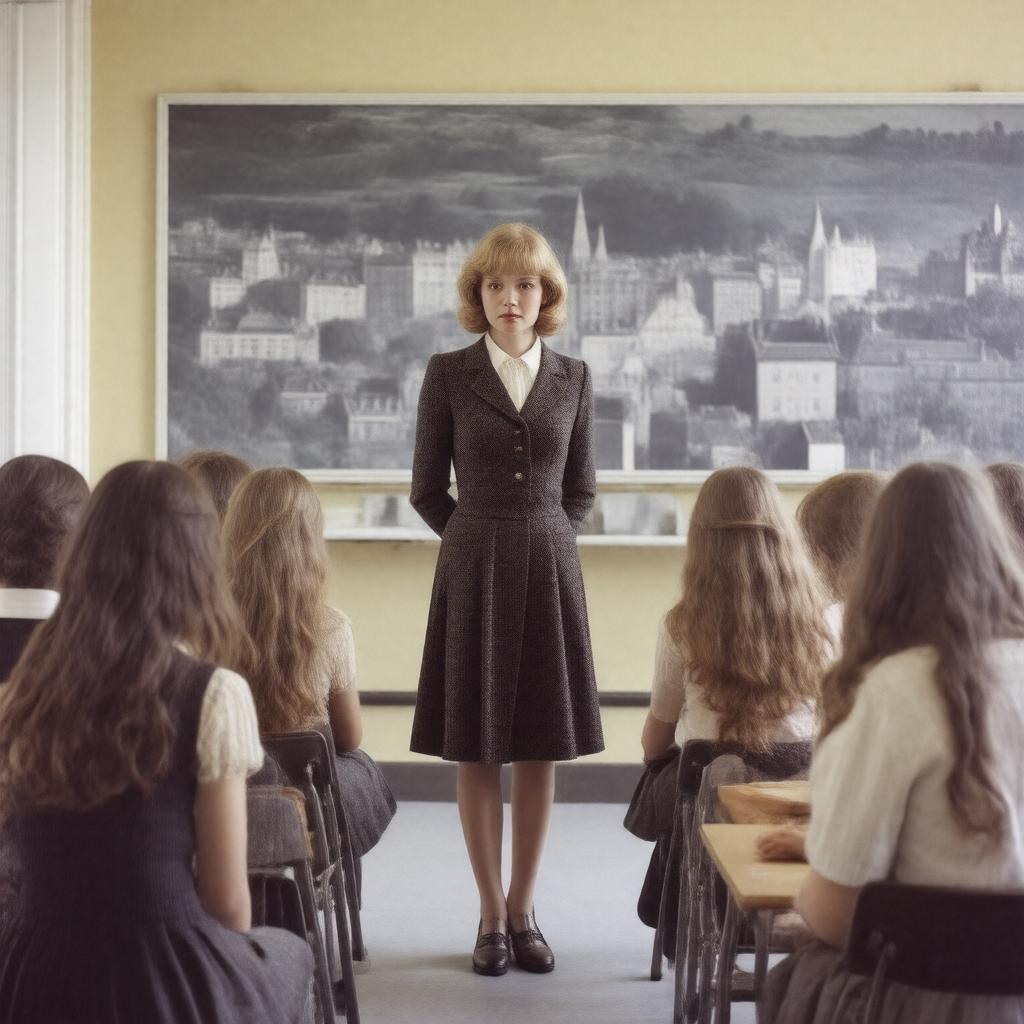 AI-created image of The Prime of Miss Jean Brodie (film)