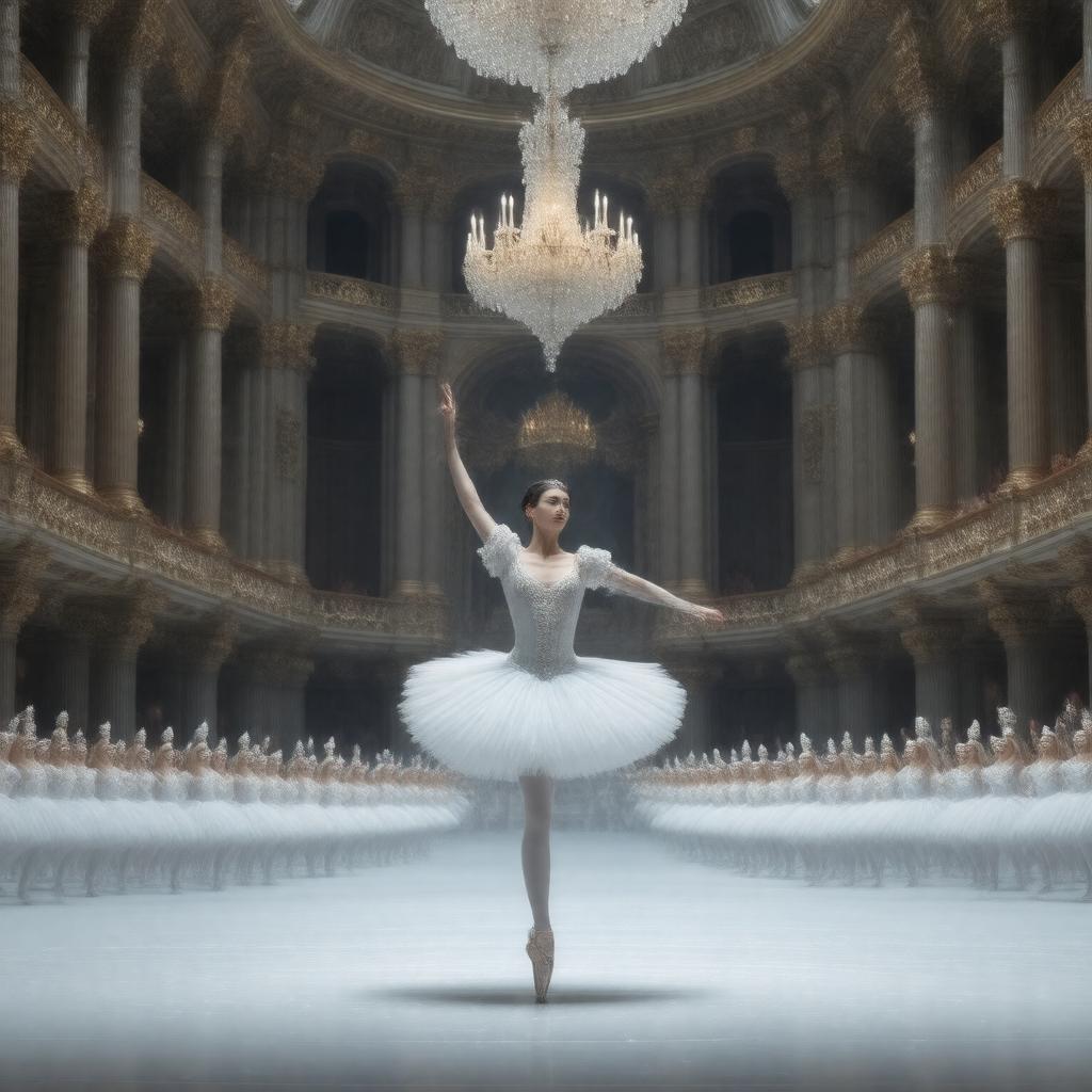 AI-created image of The Prince (ballet)