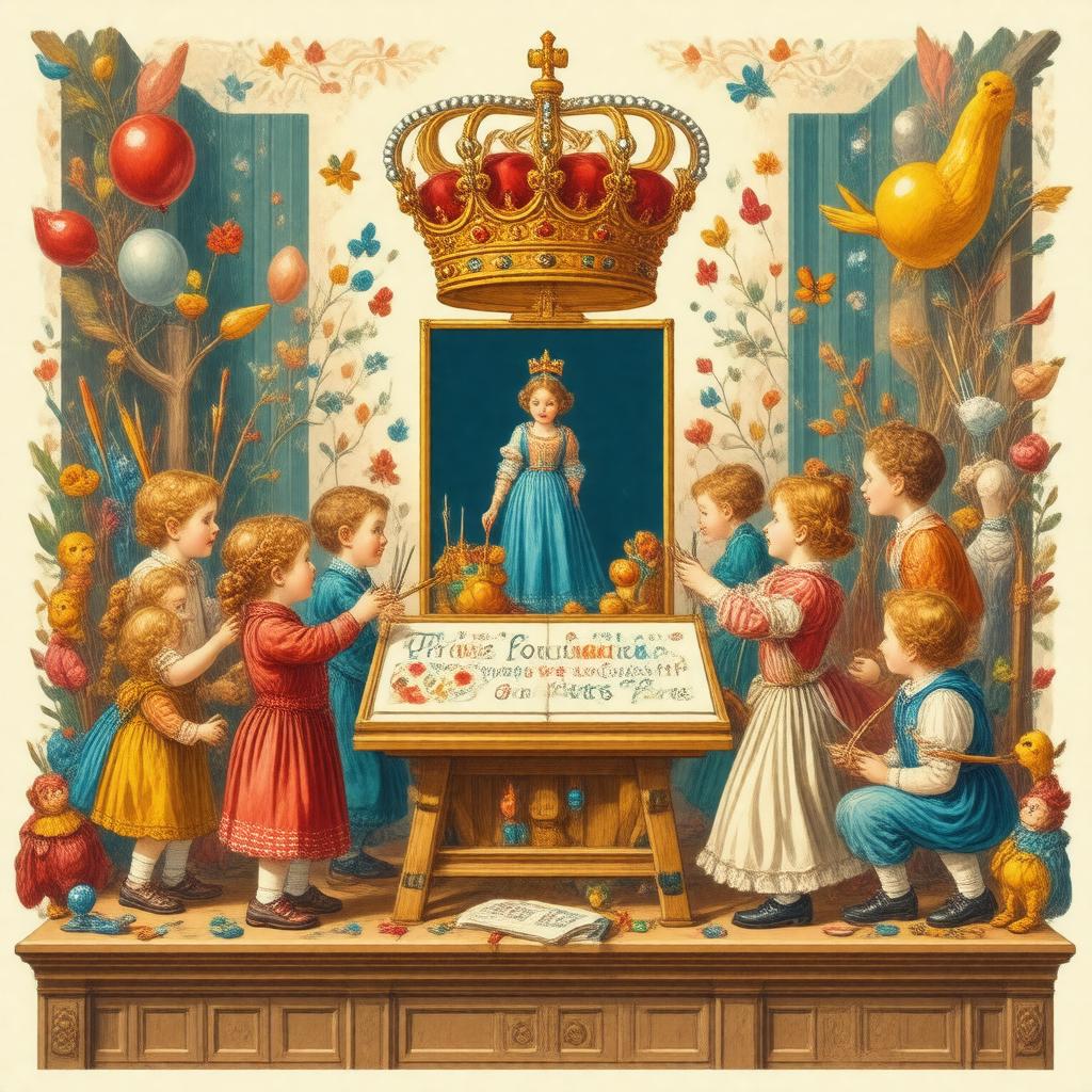 Click to view larger image AI-created image of The Prince's Foundation for Children & the Arts